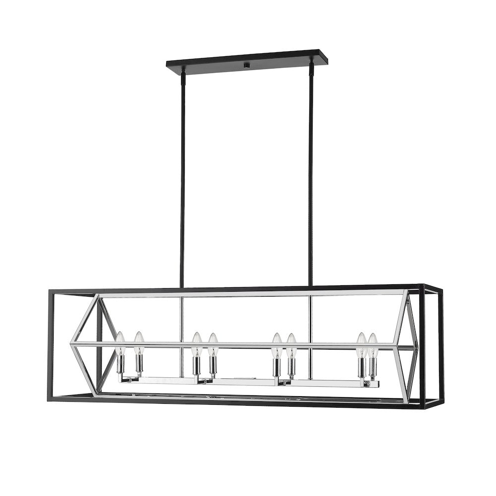 Z-Lite 8 Light Linear Chandelier
