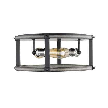 Z-Lite 3 Light Flush Mount
