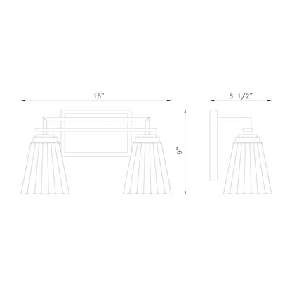 Z-Lite 2 Light Vanity