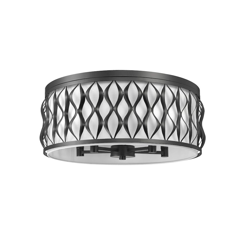 Z-Lite 5 Light Flush mount