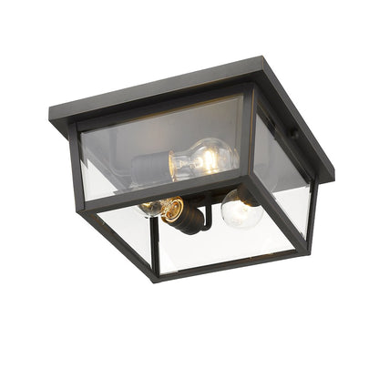 Z-Lite 3 Light Outdoor Flush Mount