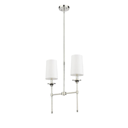Z-Lite 2 Light Linear Chandelier
