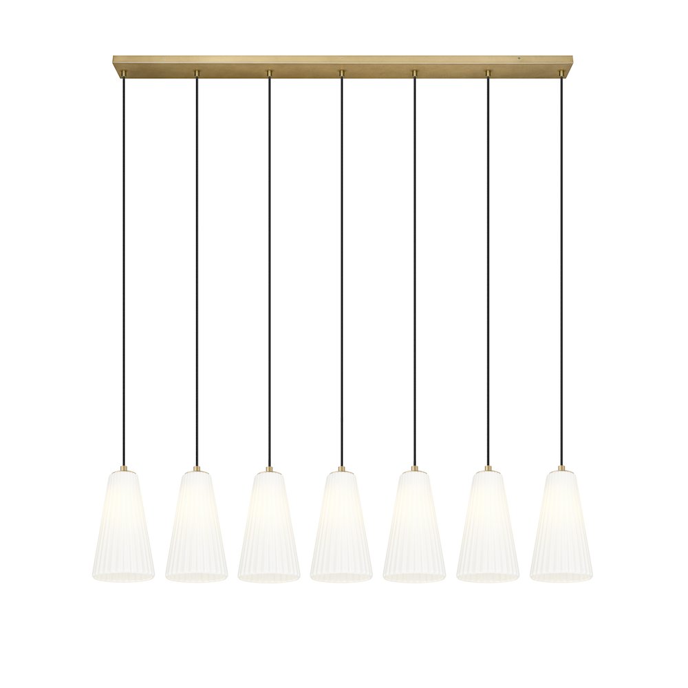 Z-Lite 7 Light Linear Chandelier
