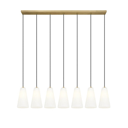 Z-Lite 7 Light Linear Chandelier