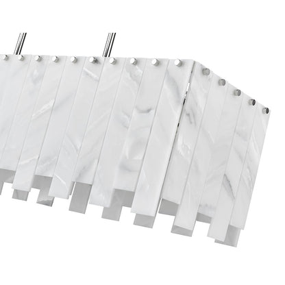 Z-Lite 5 Light Linear Chandelier