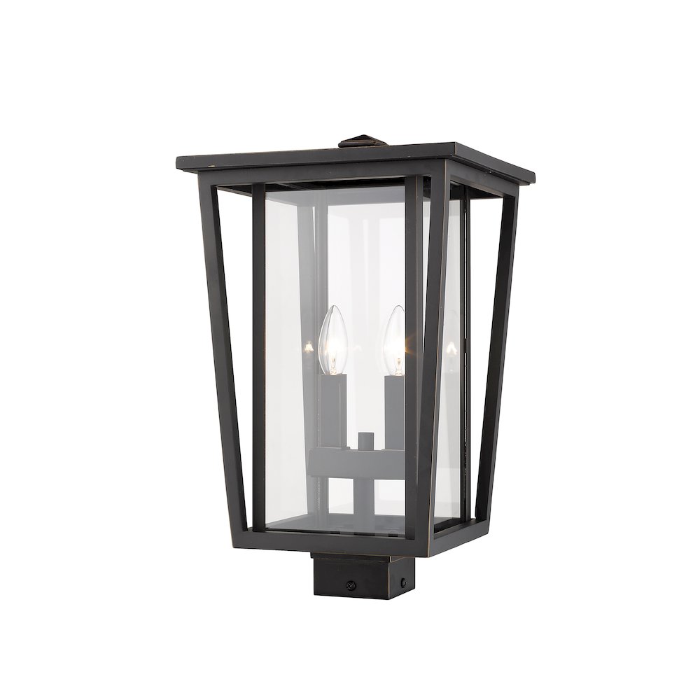 Z-Lite 2 Light Outdoor Post Mount Fixture