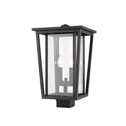 Z-Lite 2 Light Outdoor Post Mount Fixture