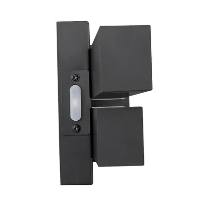 Z-Lite Zane 2 Light Vanity in Matte Black Frame Finish