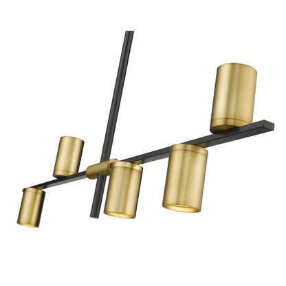 Z-Lite 5 Light Linear Chandelier