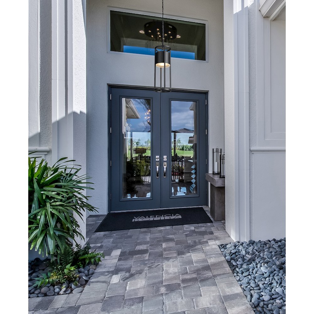 Z-Lite 1 Light Outdoor Chain Mount Ceiling Fixture