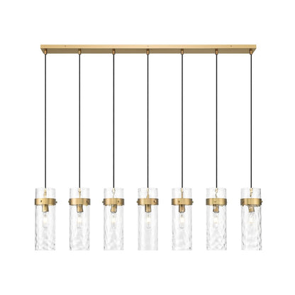 Z-Lite 7 Light Linear Chandelier