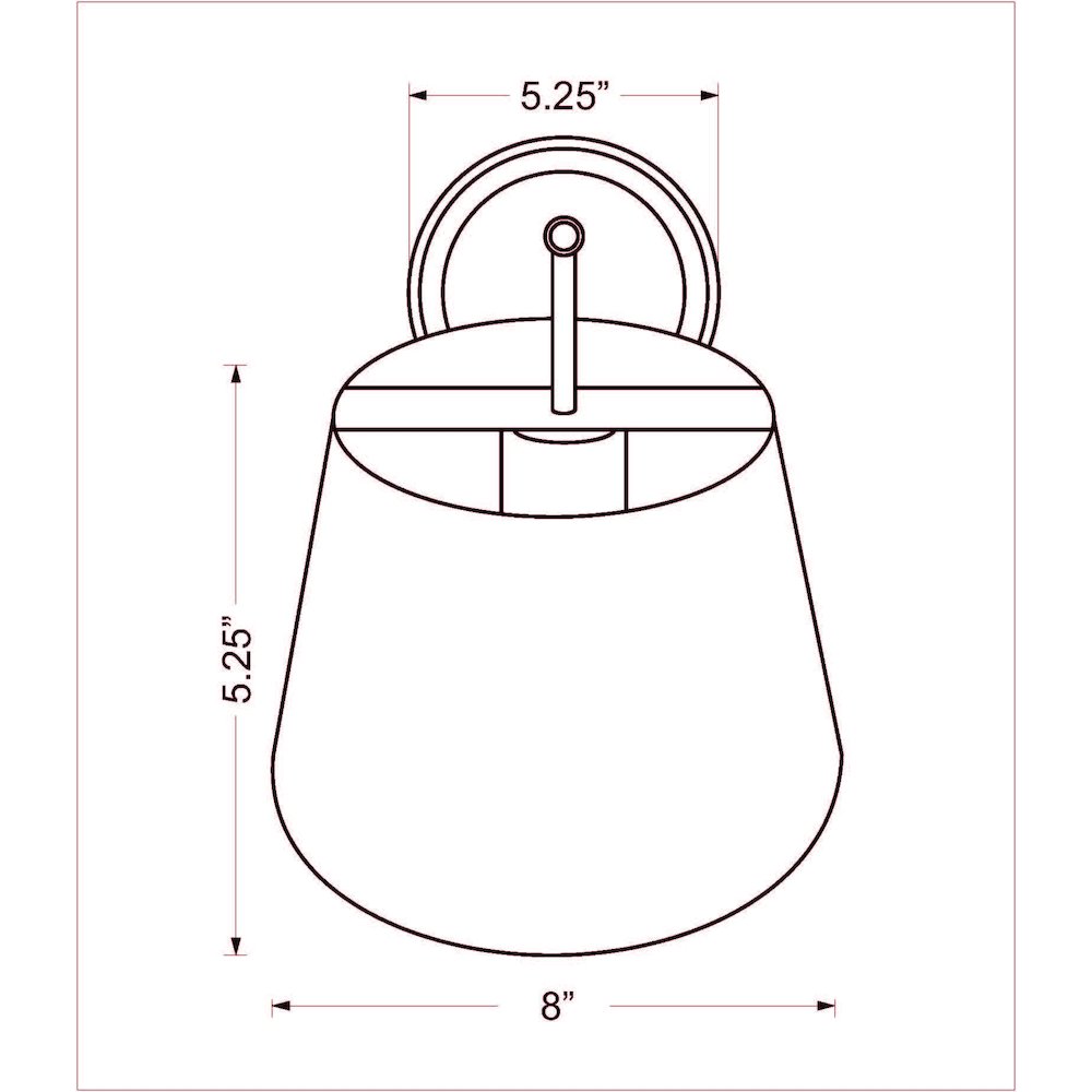 Z-Lite 1 Light Wall Sconce