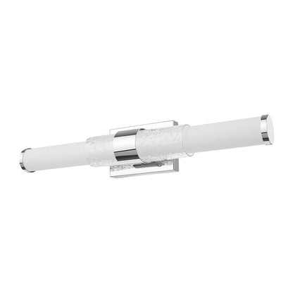 Z-Lite Egon 1 Light Vanity in Chrome color, Steel frame