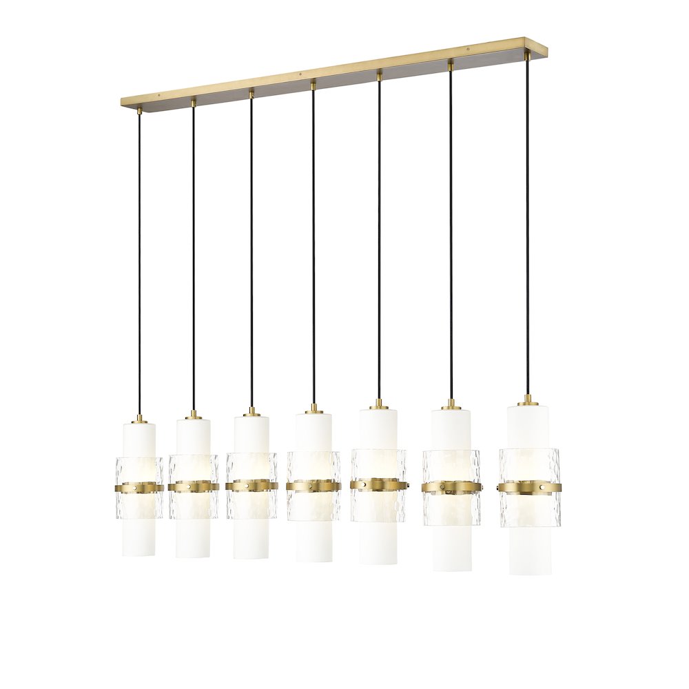Z-Lite 7 Light Linear Chandelier