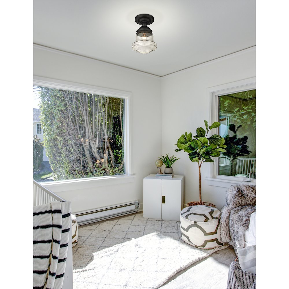 Z-Lite 1 Light Flush Mount