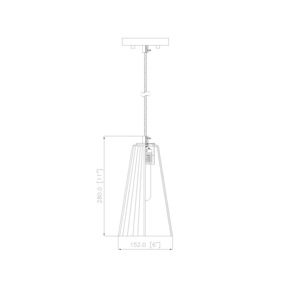 Z-Lite 1 Light Pendant