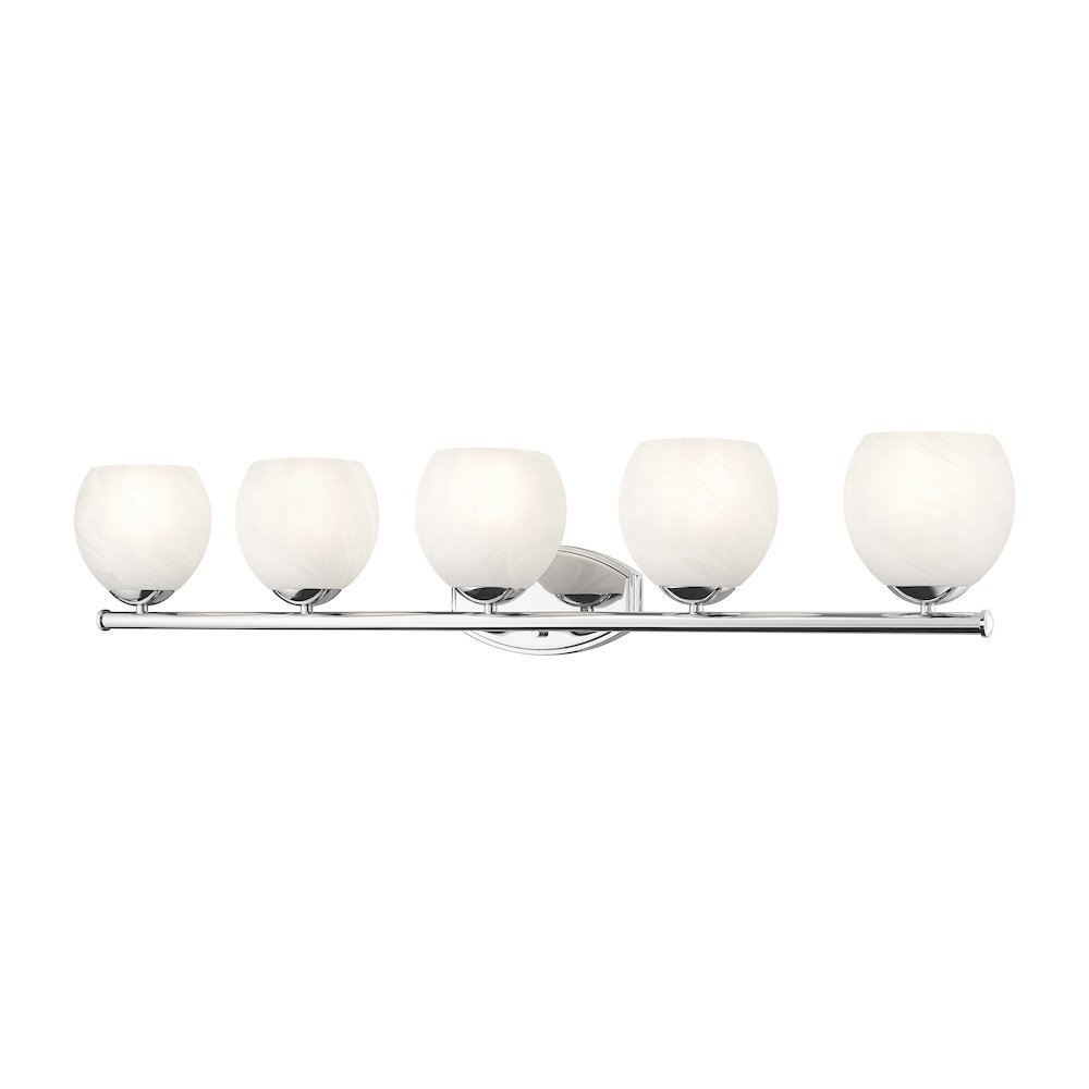 Z-Lite 5 Light Vanity, Chrome