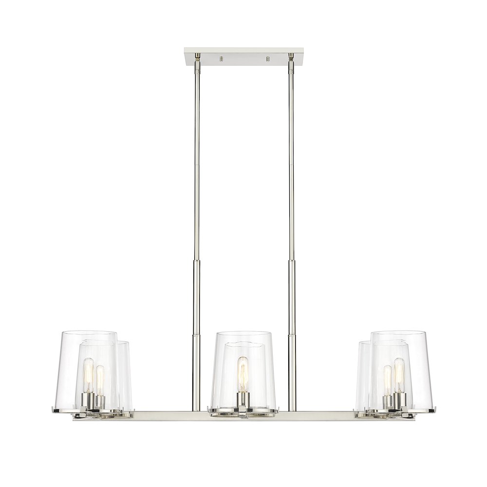 Z-Lite 6 Light Linear Chandelier