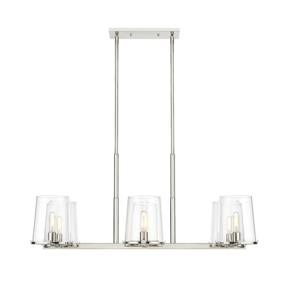 Z-Lite 6 Light Linear Chandelier