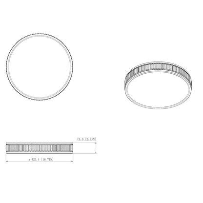 Z-Lite 1 Light Flush Mount