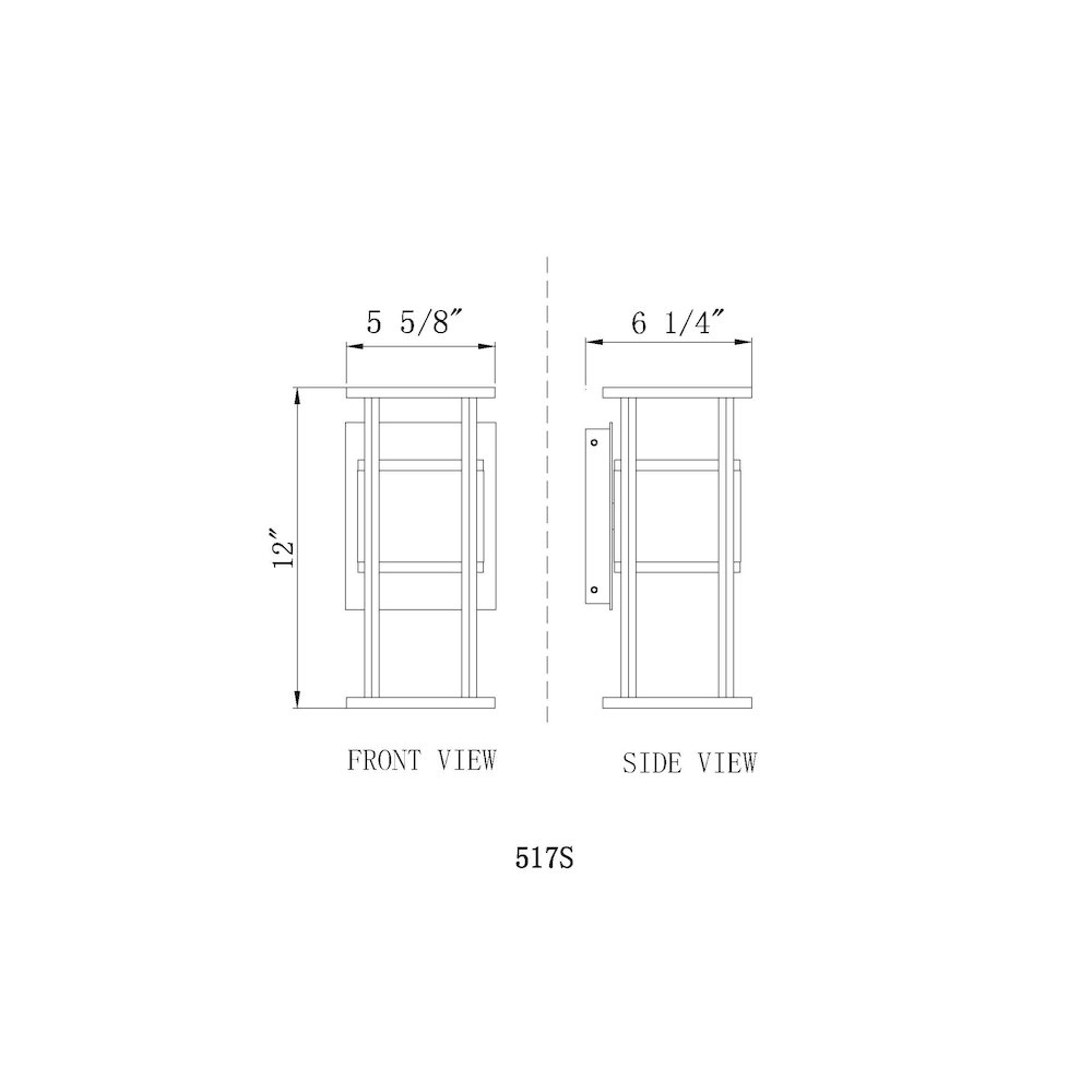 Z-Lite 2 Light Outdoor Wall Light