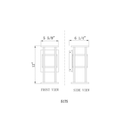 Z-Lite 2 Light Outdoor Wall Light