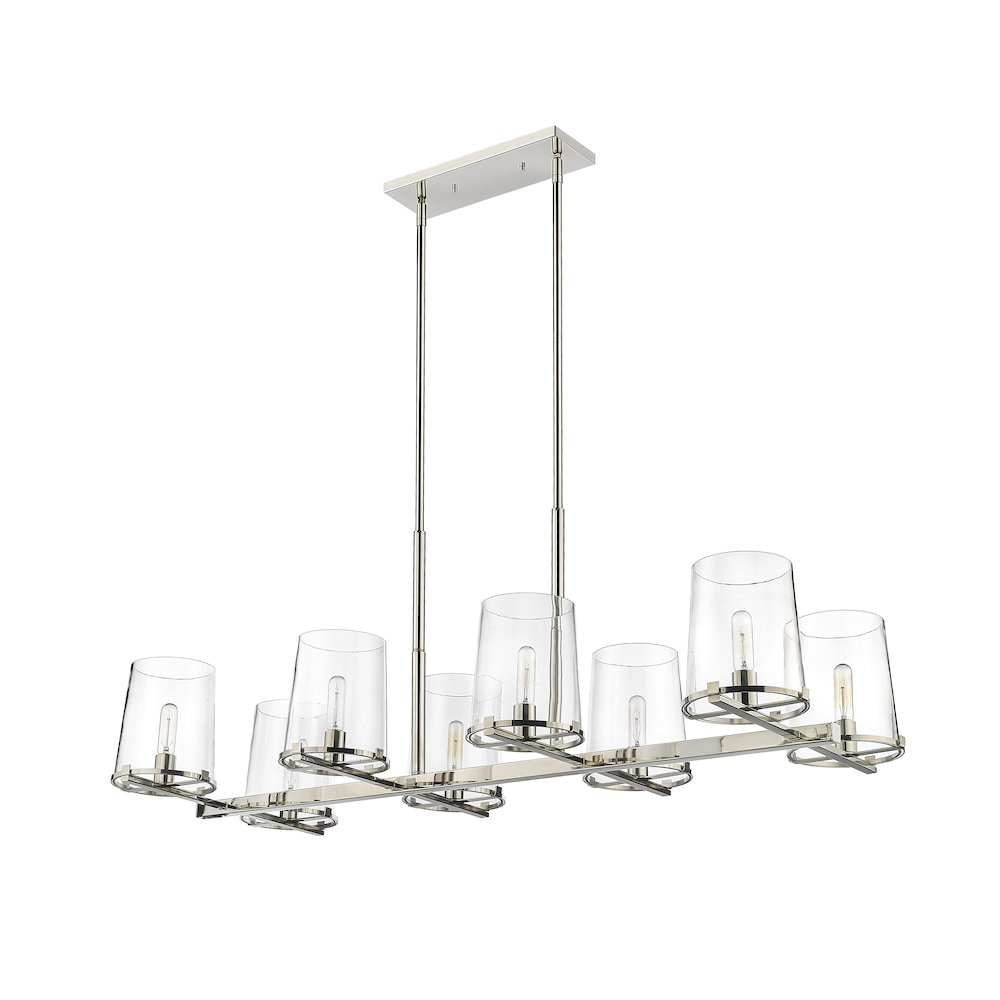 Z-Lite 8 Light Linear Chandelier