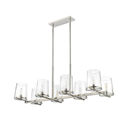 Z-Lite 8 Light Linear Chandelier