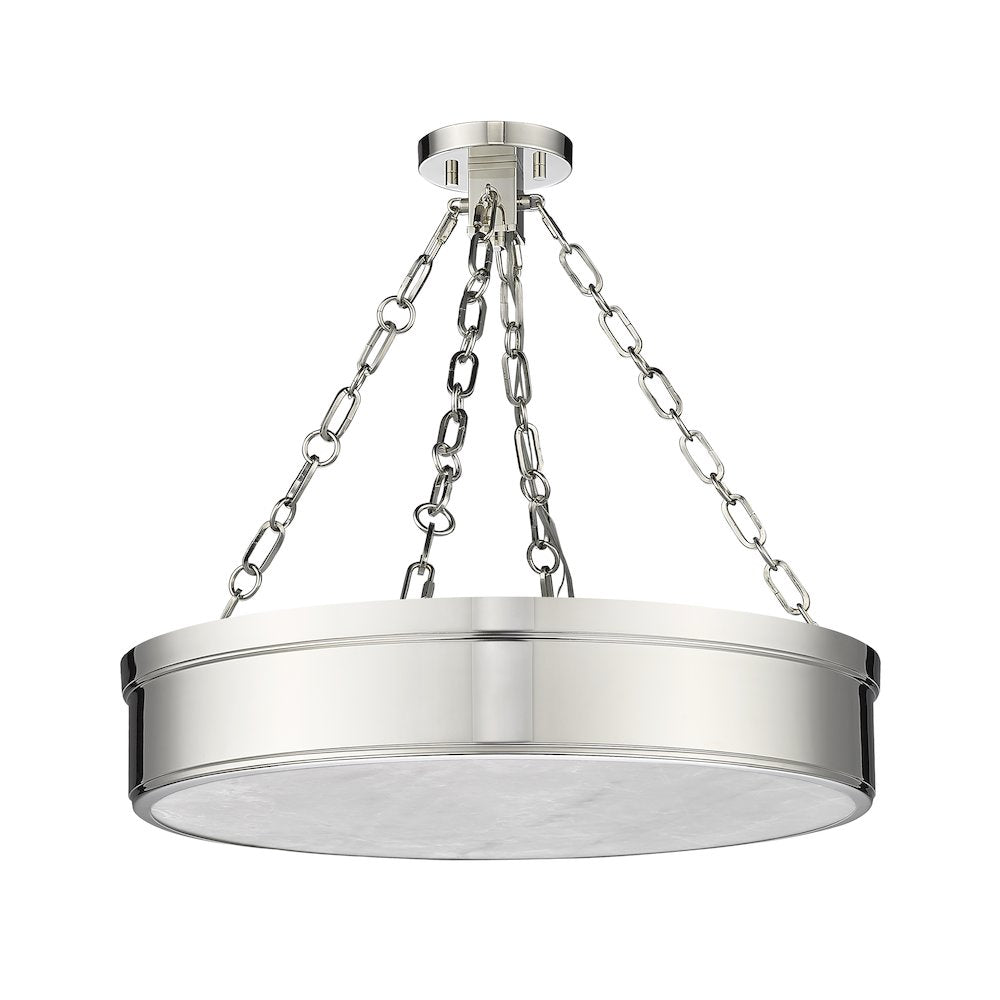 Z-Lite 3 Light Semi Flush Mount