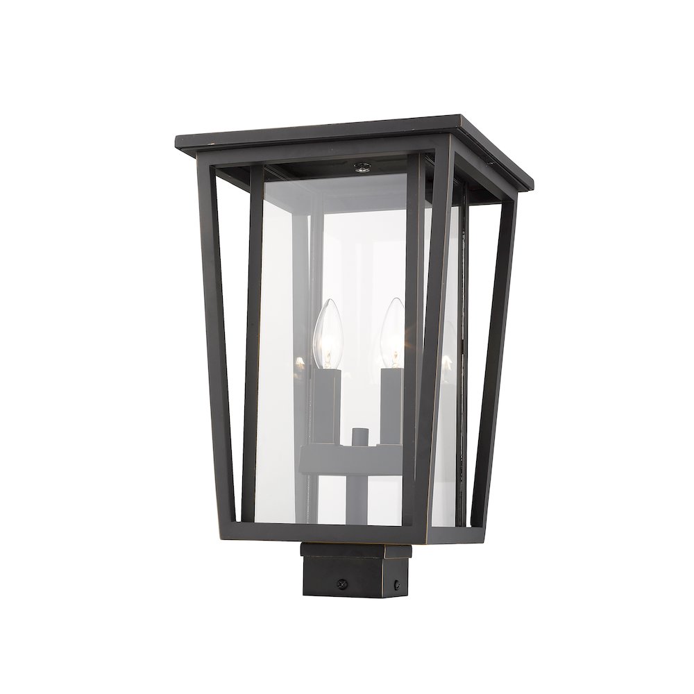 Z-Lite 2 Light Outdoor Post Mount Fixture