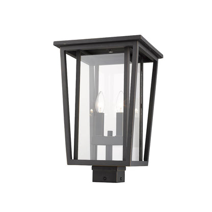 Z-Lite 2 Light Outdoor Post Mount Fixture