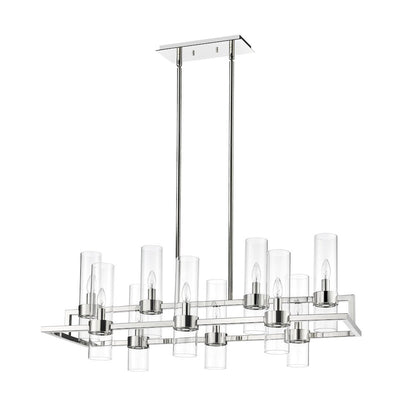 Z-Lite 10 Light Linear Chandelier