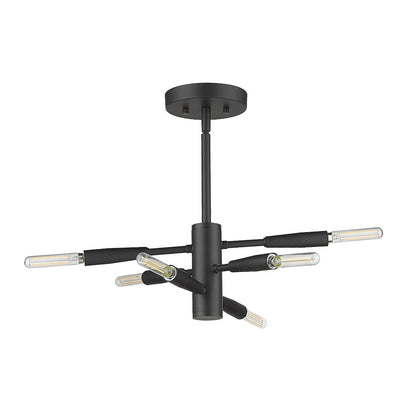Z-Lite 6 Light Semi Flush Mount