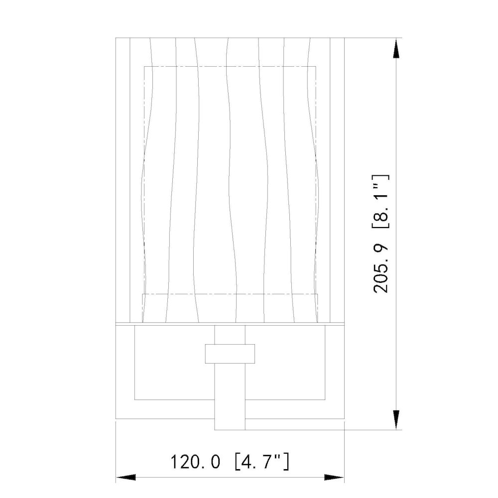 Z-Lite 1 Light Wall Sconce
