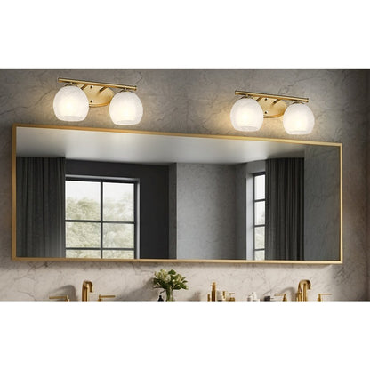 Z-Lite 2 Light Vanity, Modern Gold
