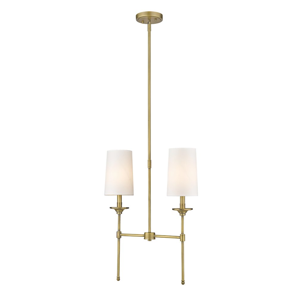 Z-Lite 2 Light Linear Chandelier
