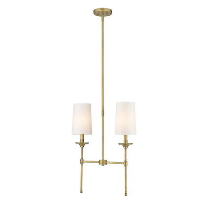 Z-Lite 2 Light Linear Chandelier