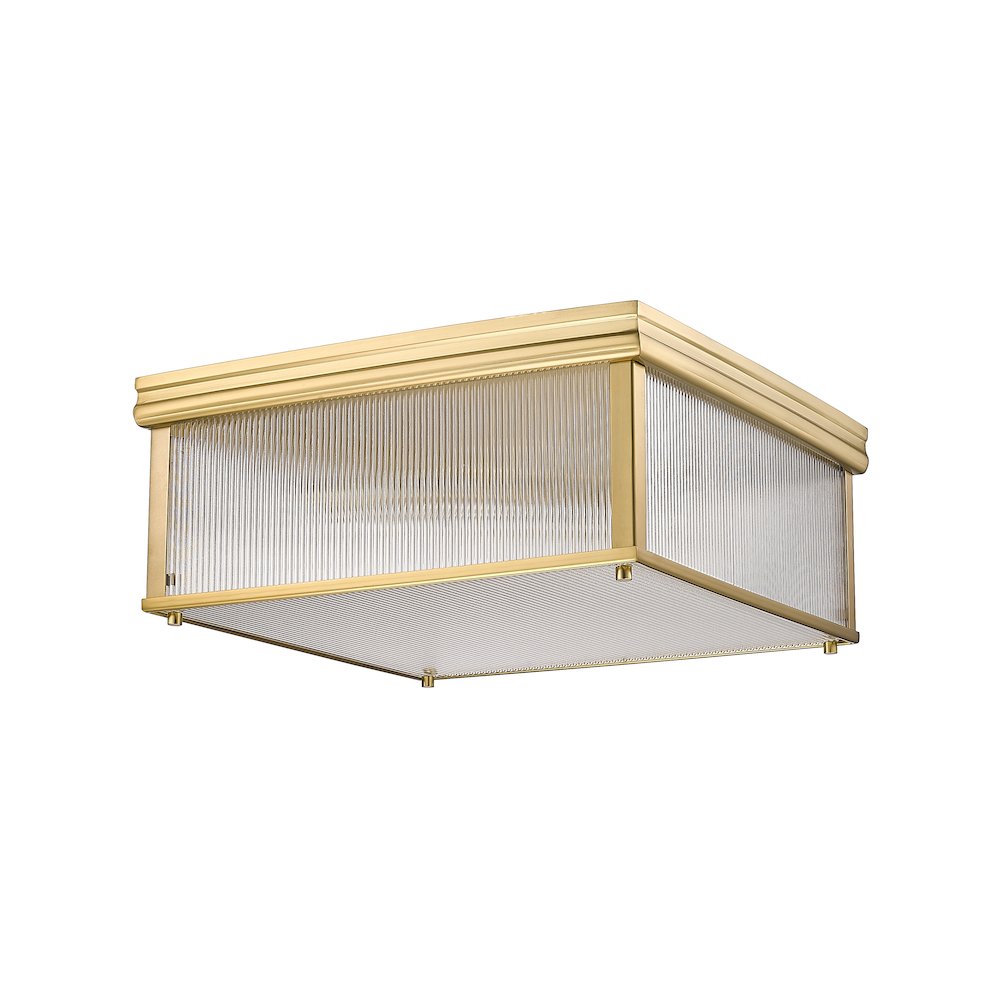 Z-Lite 4 Light Flush Mount