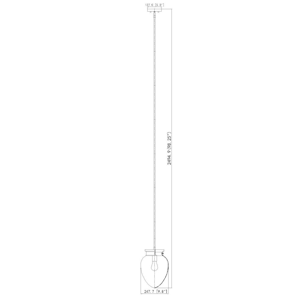 Z-Lite 1 Light Pendant