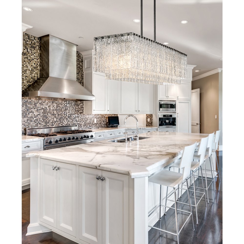 Z-Lite 7 Light Linear Chandelier