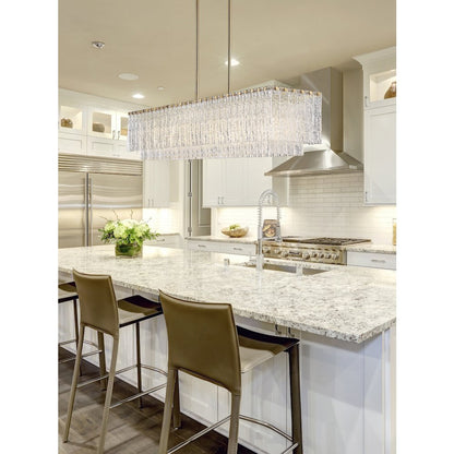 Z-Lite 7 Light Linear Chandelier