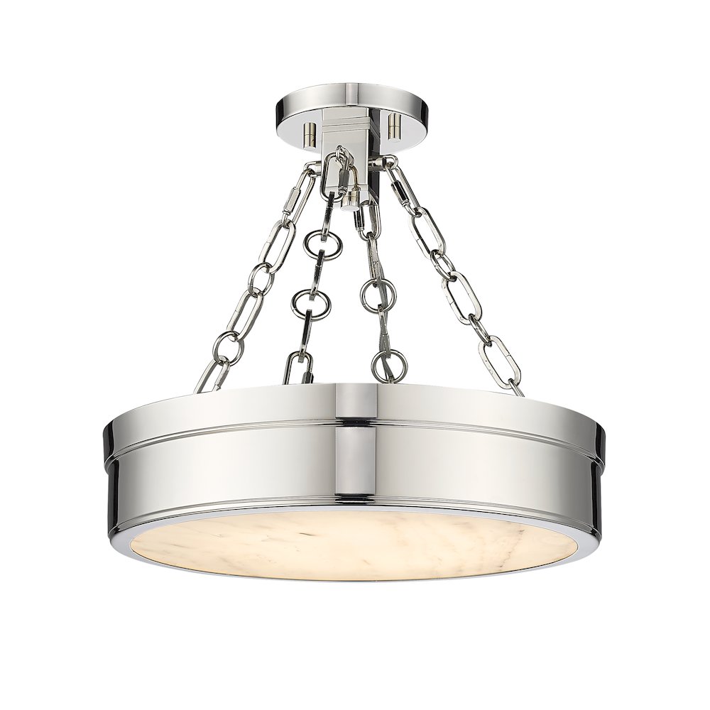 Z-Lite 1 Light Semi Flush Mount