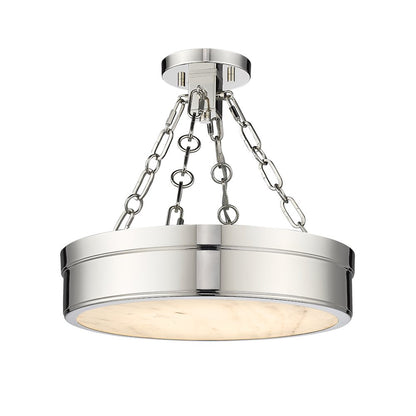 Z-Lite 1 Light Semi Flush Mount