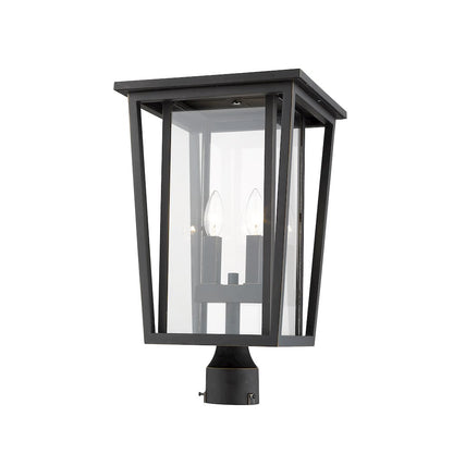 Z-Lite 2 Light Outdoor Post Mount Fixture