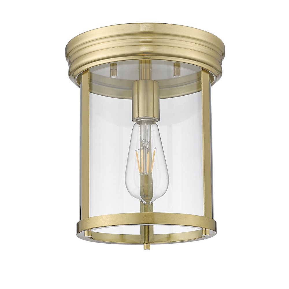 Z-Lite 1 Light Flush Mount