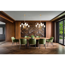 Cordelia 8 Light Modern Gold Chandelier