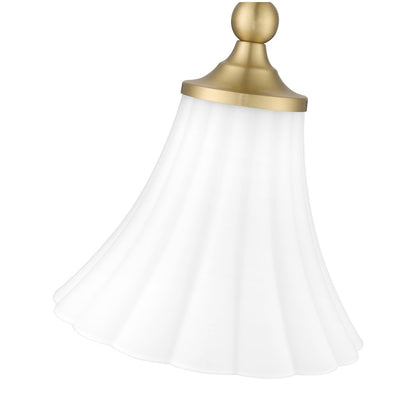 Z-Lite 1 Light Pendant, Modern Gold