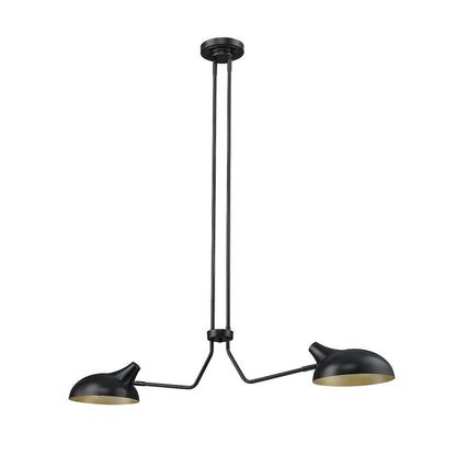 Z-Lite 2 Light Linear Chandelier