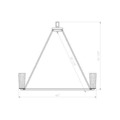 Z-Lite 10 Light Chandelier