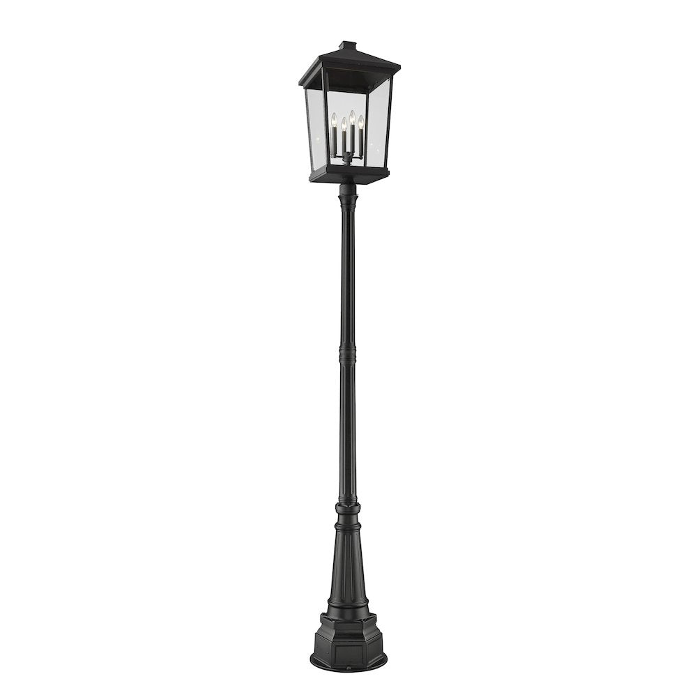 Z-Lite 4 Light Outdoor Post Mounted Fixture